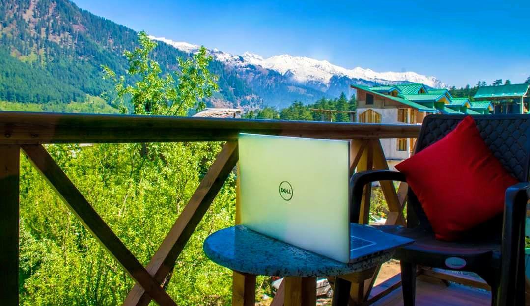 Hotel Apple Villa Манали Экстерьер фото